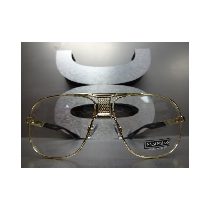 NYS Eyewear Men or Women Classic Vintage Retro Style Clear