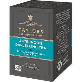 Taylors of Harrogate Afternoon Darjeeling, 50 Teabags (Pack of 6)