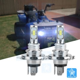 Unbranded For Suzuki GSXR 1000 01-02 2001 2002 9003 LED Headlight Kit H4 6000K White Bulbs