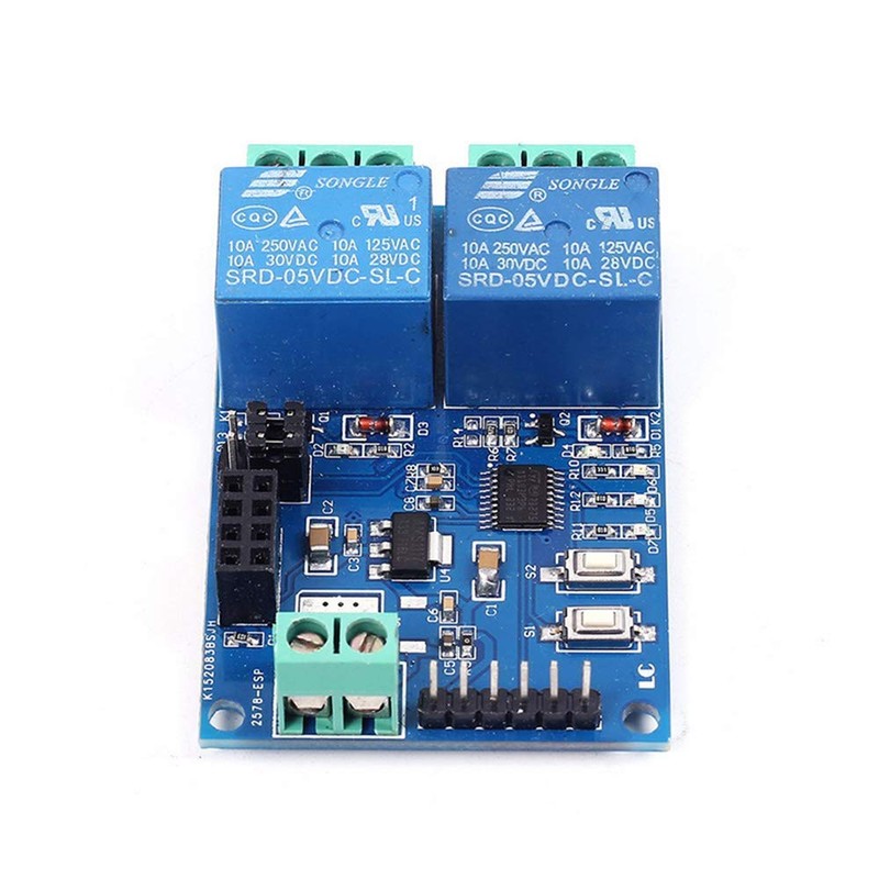 DollaTek 5V 2-Channel WIFI Relay Module