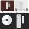 Door Window Security Alarm, Adsorption Security Buzzer, 95 dB Loud