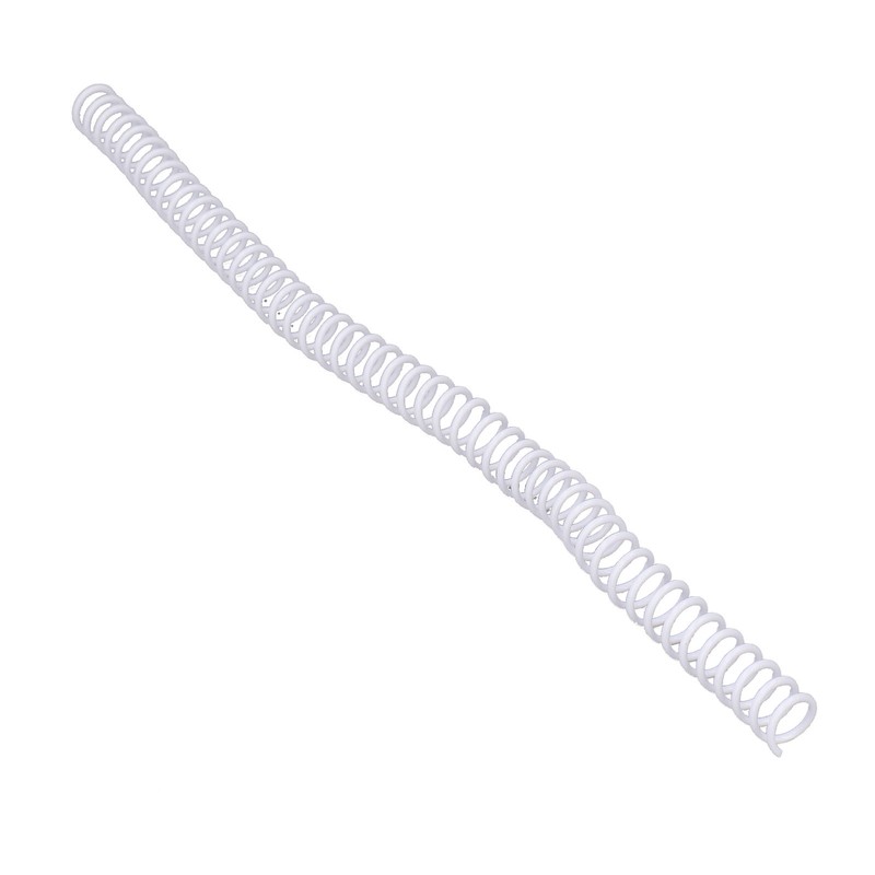 100Pcs Spiral Binding Coils Plastic Dia 9.5mm 3/8in 48 Teeth