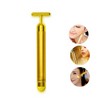 Unbranded New 24k Gold Beauty Bar Facial Roller Face Vibration