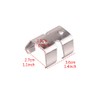 Double Rope Clamps Fits 0.31-inch(8mm) to 0.47-inch(12mm) Braided Ropes Pack