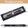 Fathers Day Pen Black Best Dad Ever Pen Black Ink