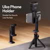 ULANZI Phone Tripod Mount Adapter with Dual Cold Shoes &