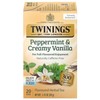 Twinings Peppermint & Creamy Vanilla Herbal Tea- 20 Count