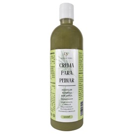 Crema para Peinar con Aceite de Romero, Hidratación Intensa, Antifrizz da Fuerza y Brillo, para Cabello Suave y Sin Nudos 500ml