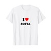 First name « I Heart Sofia I Love Sofia »