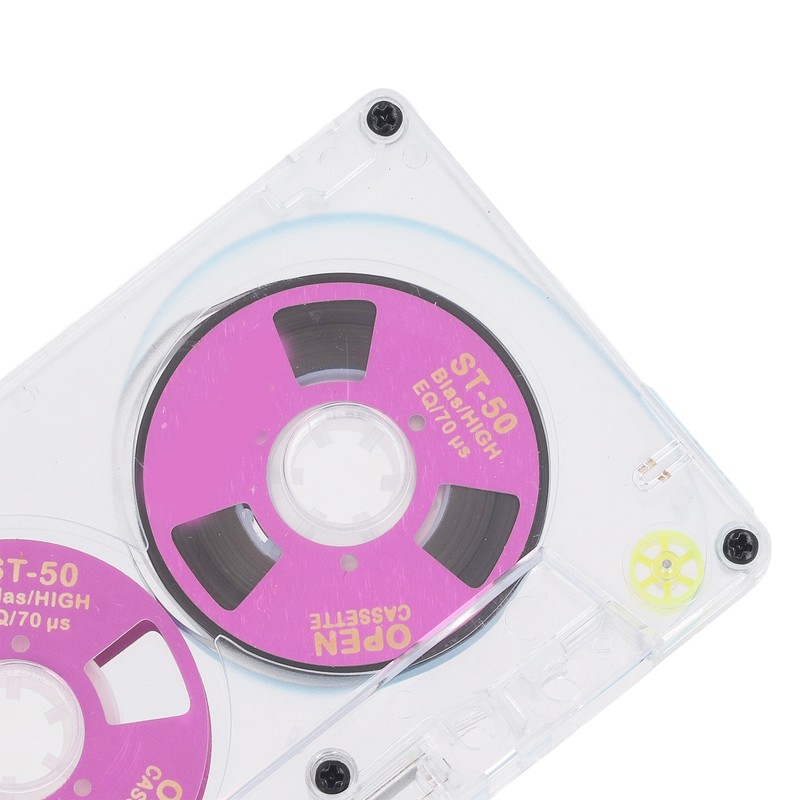Blank Cassette Tapes for Recording Audio Tapes Low Noise High