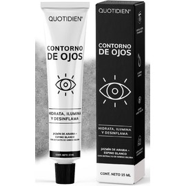 Contorno de Ojos en Gel-Hidratación y luminosidad- Atenúa Líneas de Expresión - Refresca y energiza tus ojos- Ligero y Rápida absorción- Sin fragancia-Sin parabenos- SkinCare-Todo Tipo de Piel 15ml