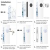 elox Storefront Narrow Stile Mortise Door Lock Hookbolt, Sliding Bolt