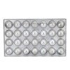 28 Holes Takoyaki Maker Octopus Meatballs Baking Tray Nonstick Kitchen