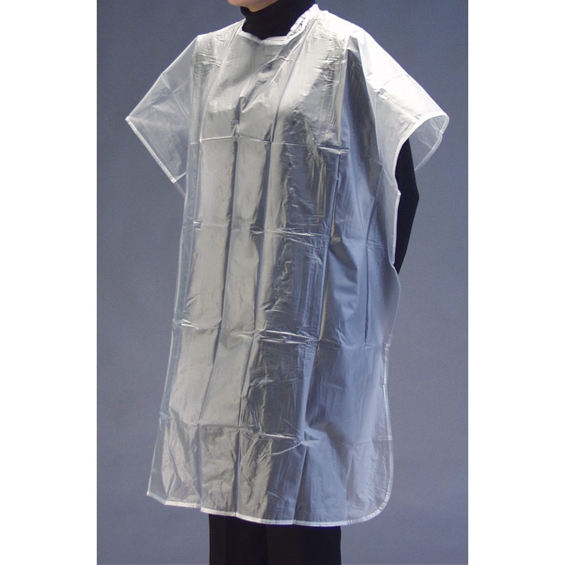 Grafco Neck-Clasp Apron, 54" x 36" PPE Lab Coat, Medical