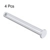 TA-VIGOR 4pcs 8 x 80mm Clevis Pins Single Hole, Zinc-Plated
