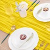 MLMC Cheesecloth Table Runner 10ft Yellow Gauze Sheer Cheese Cloth