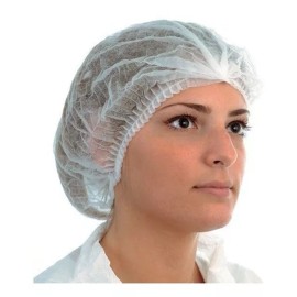 Derma Care Cofia Plisada Desechable Blanca Dermacare C/300 Pzas