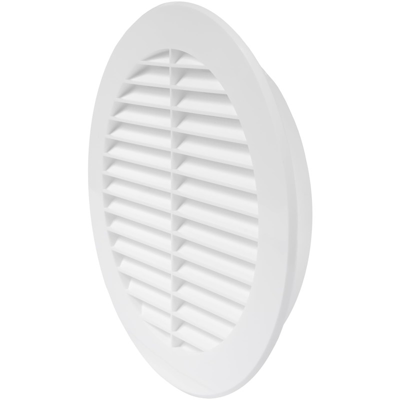 Repa Market 5-Pack 6'' Inch - Plastic White Vent Covers