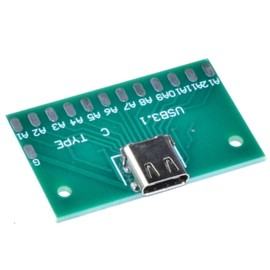 3 x CANADUINO® USB-C Breakout Board 24 Positions/Contacts