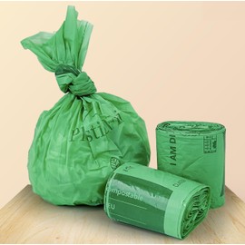 Hundekotbeutel Hundetüten Plastikfrei 10 X Rollen insgesamt 250 Stück Hundebeutel.100% natürlich abbaubar und kompostierbar. Extra starke Auslaufsicher (flüssig und duft). Aus Schweden