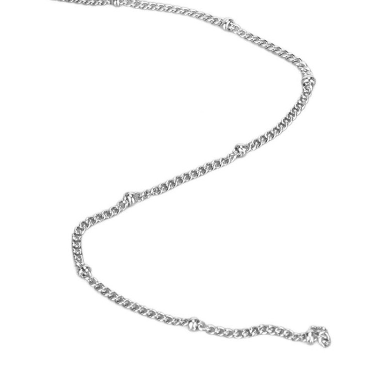 19.6 Feet Bead Chain Stainless Steel Jewelry Making DIY Link