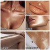 UCANBEMAKEUP - Aceite corporal iluminador 100 ml, hidratante de larga
