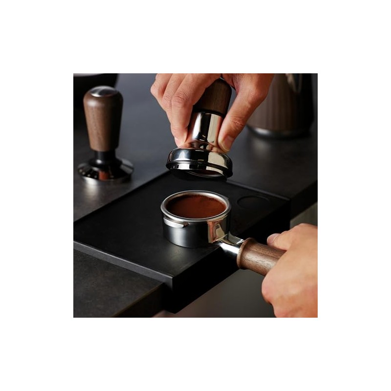 Breville The Distribution Duo, 58 mm, Walnut, BEA303WLW