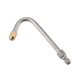 Hihaha Pressure Washer Extension Wand/Outer Power Washer for Lance Extension Rod for Car Motorcycle Bike/J Shape Durable 15cm / 1pcs