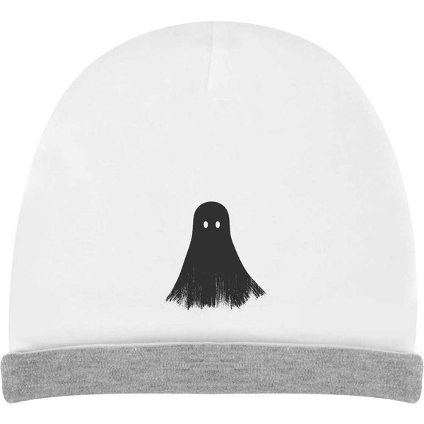 'Simple Ghost' Kids Slouch Hat (KH00033720) White