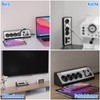 JACEPFY Power Strip 4-Way Multiple Socket with USB and 2