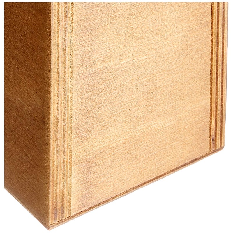 Chalkboards UK Table Top Cutlery Holder, Wood, Dark Oak, 8