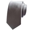 White Fang NC107 Men's Plain Business Necktie, Simple, Office Accessories,