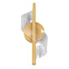 18W Spiral Modern LED Indoor Wall Sconce Lighting Acrylic Indoor