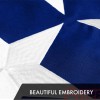 G128 Combo Pack: USA American Flag 3x5 Ft Embroidered Stars