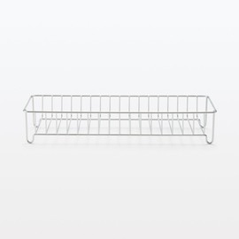 MUJI MBA26A3S Stainless Steel Bottle Tray Approx. Width 11.8 x Depth 3.9 x Height 2.2 inches (30 x 10 x 5.5 cm)