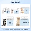 MIXJOY Cooling Blanket for Large Dogs Breathable, Dual-Sided Q-MAX>0.5, Lightweight
