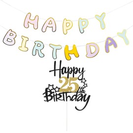 25th birthday decoration