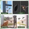 Konohan 3 Pairs Hummingbird Screen Door Magnets Double Sided Patio