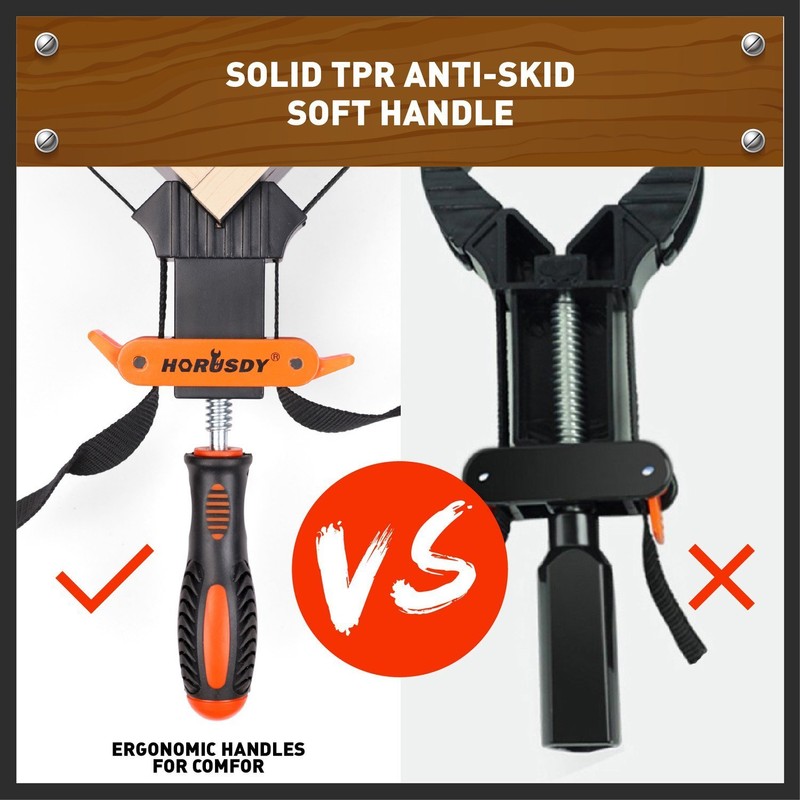 HORUSDY Band Clamp, Woodworking Frame Clamp Strap Holder for Picture