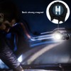 COB Mini Flashlight Bright Portable Rechargeable Keychain Flashlight with Bracket