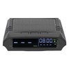 Smart HUD Display Digital Solar Charged Displays Time Temp Over
