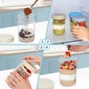 Xyptorix 16 oz Overnight Oats Containers with Airtight Lids -