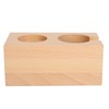 Wooden Coffee Tamper Station Stable Prevent Slip Coffee Tamper Holder