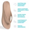 LightFeet Arch Support Flip Flops – Brown Flip Flops for