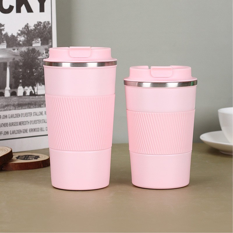 Vacuum Insulation Cup 304 Stainless Steel Simple Portable Temperature Display