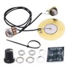 12 Packs 50MM Guitar Pickup Piezo Transducer Prewired Amplifier With