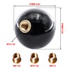 HiSport Black 8 Ball Gear Shift Knob, Round Shifter Knobs