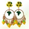 BESPORTBLE Baroque Style Earrings Unique Ear Accessories Casual Jewelry Party