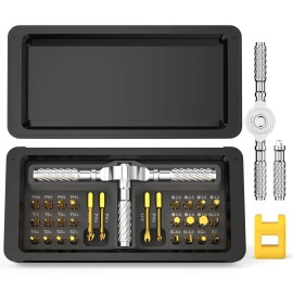Does Not Apply Screwdriver 30 in 1, Magnetic Screwdriver Set with T Ratchet Handle Repair Tool