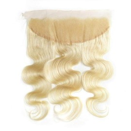 613 Honey Blonde Body Wave Human Hair 13x4 Lace Frontal